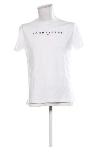 Męski T-shirt Tommy Hilfiger, Rozmiar S, Kolor Biały, Cena 111,99 zł