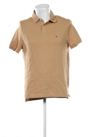 Tricou de bărbați Tommy Hilfiger, Mărime L, Culoare Bej, Preț 424,99 Lei