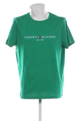 Férfi póló Tommy Hilfiger, Méret XXL, Szín Zöld, Ár 15 289 Ft