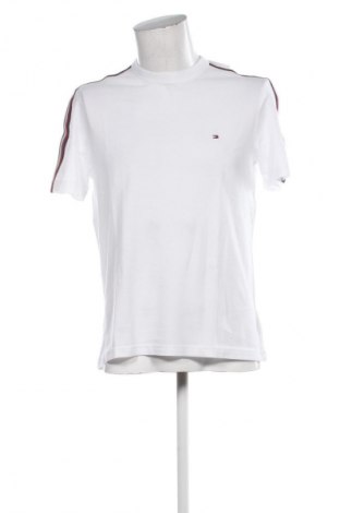 Tricou de bărbați Tommy Hilfiger, Mărime M, Culoare Alb, Preț 113,99 Lei
