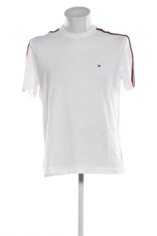 Мъжка тениска Tommy Hilfiger, Размер M, Цвят Бял, Цена 46,99 лв.