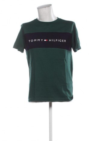 Pánske tričko  Tommy Hilfiger, Veľkosť M, Farba Zelená, Cena  45,95 €