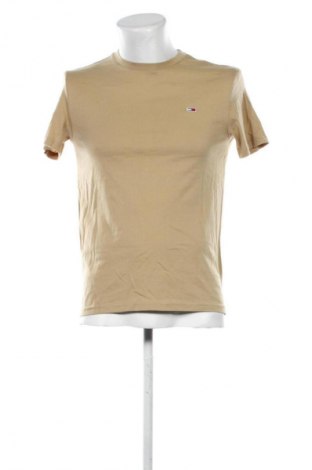 Herren T-Shirt Tommy Jeans, Größe S, Farbe Beige, Preis € 41,99