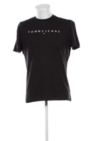 Tricou de bărbați Tommy Jeans, Mărime L, Culoare Negru, Preț 186,99 Lei