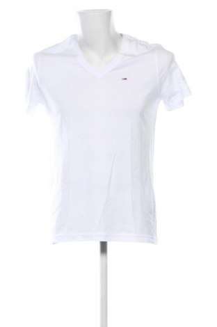Męski T-shirt Tommy Jeans, Rozmiar S, Kolor Biały, Cena 96,99 zł