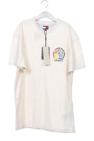 Męski T-shirt Tommy Jeans, Rozmiar XS, Kolor Beżowy, Cena 201,99 zł
