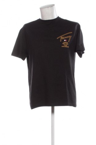 Férfi póló Tommy Jeans, Méret M, Szín Fekete, Ár 17 459 Ft