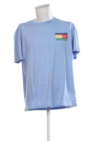 Męski T-shirt Tommy Jeans, Rozmiar XXL, Kolor Niebieski, Cena 107,99 zł