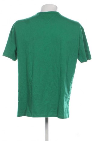 Мъжка тениска Tommy Jeans, Размер L, Цвят Зелен, Цена 26,58 €
