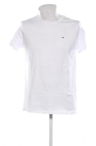 Tricou de bărbați Tommy Jeans, Mărime L, Culoare Alb, Preț 187,99 Lei