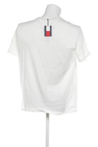 Ανδρικό t-shirt Tommy Jeans, Μέγεθος L, Χρώμα Λευκό, Τιμή 31,99 €