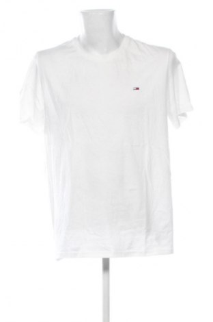 Tricou de bărbați Tommy Jeans, Mărime XXL, Culoare Alb, Preț 290,99 Lei