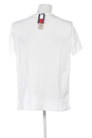 Tricou de bărbați Tommy Jeans, Mărime XXL, Culoare Alb, Preț 290,99 Lei