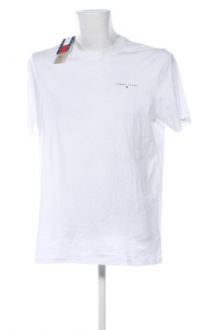 Ανδρικό t-shirt Tommy Jeans, Μέγεθος XXL, Χρώμα Λευκό, Τιμή 29,99 €