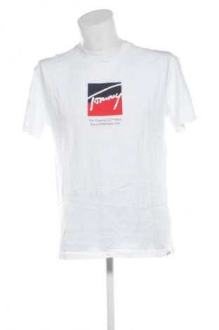 Férfi póló Tommy Jeans, Méret S, Szín Fehér, Ár 8 619 Ft