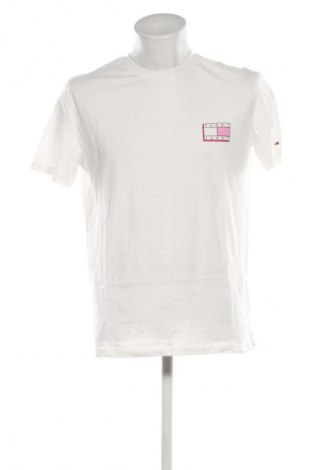 Męski T-shirt Tommy Jeans, Rozmiar L, Kolor Biały, Cena 137,99 zł