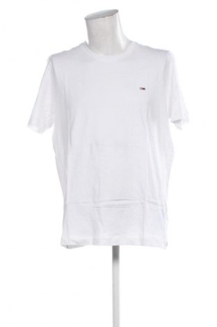 Мъжка тениска Tommy Jeans, Размер XXL, Цвят Бял, Цена 24,54 €
