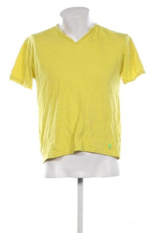 Tricou de bărbați Trussardi Jeans, Mărime L, Culoare Galben, Preț 67,99 Lei