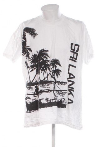 Pánske tričko  Unbranded, Veľkosť XXL, Farba Biela, Cena  10,95 €