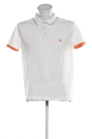 Tricou de bărbați United Colors Of Benetton, Mărime XL, Culoare Alb, Preț 64,99 Lei