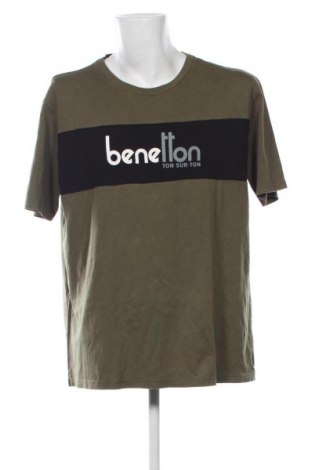 Herren Shirt United Colors Of Benetton, Größe XXL, Farbe Grün, Preis 12,97 €