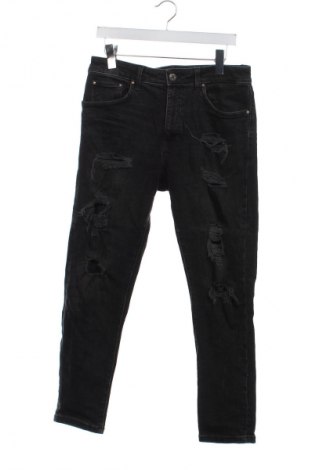 Blugi de bărbați Bershka, Mărime M, Culoare Gri, Preț 38,99 Lei