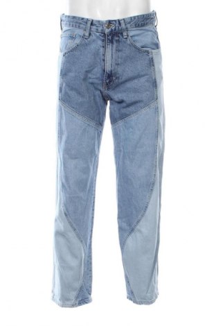 Blugi de bărbați Bershka, Mărime S, Culoare Albastru, Preț 77,99 Lei