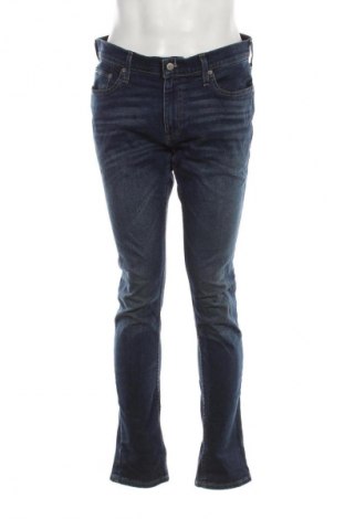 Blugi de bărbați Hollister, Mărime L, Culoare Albastru, Preț 96,99 Lei