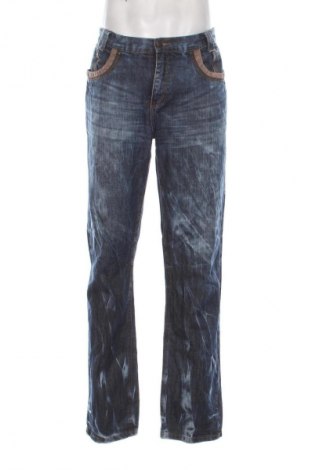 Blugi de bărbați John Baner, Mărime L, Culoare Albastru, Preț 29,99 Lei