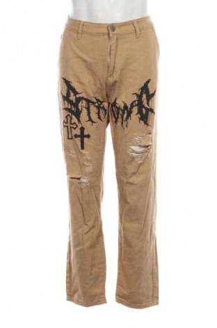 Herren Jeans Manfinity, Größe L, Farbe Beige, Preis € 16,99