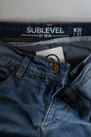 Blugi de bărbați Sublevel, Mărime S, Culoare Albastru, Preț 61,99 Lei