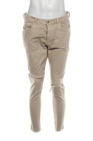 Herren Jeans Zara, Größe M, Farbe Beige, Preis 12,99 €