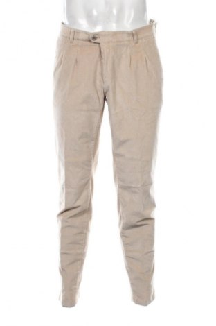 Pantaloni raiați de bărbați Brax, Mărime L, Culoare Bej, Preț 396,99 Lei
