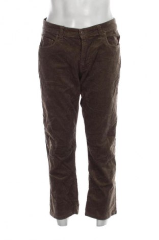 Pantaloni raiați de bărbați Canda, Mărime L, Culoare Maro, Preț 50,99 Lei