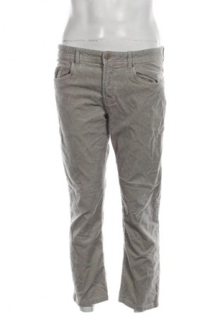 Pantaloni raiați de bărbați Canda, Mărime L, Culoare Gri, Preț 51,99 Lei