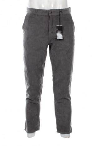 Pantaloni raiați de bărbați New Look, Mărime S, Culoare Gri, Preț 58,99 Lei