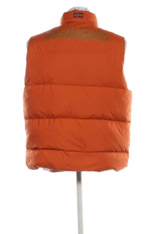 Herrenweste Napapijri, Größe L, Farbe Orange, Preis € 84,99