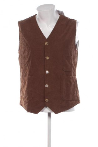 Herrenweste Unbranded, Größe XL, Farbe Braun, Preis 17,99 €