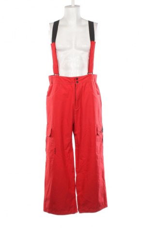 Herrenoverall für Wintersport Unbranded, Größe XL, Farbe Rot, Preis 33,99 €