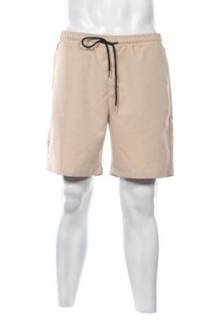 Pantaloni scurți de bărbați Manfinity, Mărime M, Culoare Bej, Preț 36,84 Lei