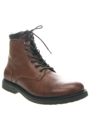 Мъжки обувки Tommy Hilfiger, Размер 44, Цвят Кафяв, Цена 419,99 лв.