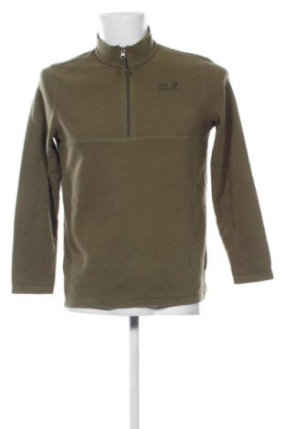 Herren Fleece Sweatshirt  Jack Wolfskin, Größe L, Farbe Grün, Preis 56,99 €
