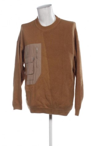 Pulover de bărbați ! Solid, Mărime L, Culoare Maro, Preț 57,99 Lei