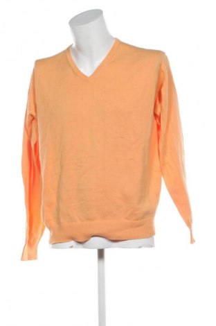 Herrenpullover Abrams, Größe L, Farbe Orange, Preis 11,99 €