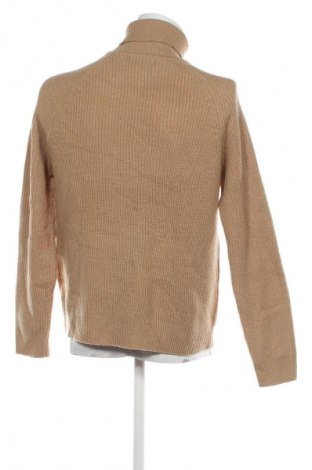 Pulover de bărbați Bershka, Mărime L, Culoare Bej, Preț 62,99 Lei