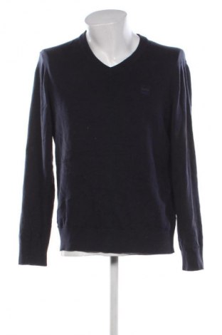 Pulover de bărbați Boss Orange, Mărime L, Culoare Albastru, Preț 284,99 Lei