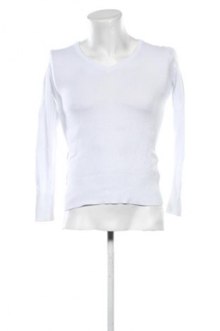 Pulover de bărbați Bpc Bonprix Collection, Mărime S, Culoare Alb, Preț 44,99 Lei