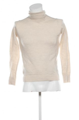 Herrenpullover Bruun & Stengade, Größe S, Farbe Ecru, Preis 19,99 €