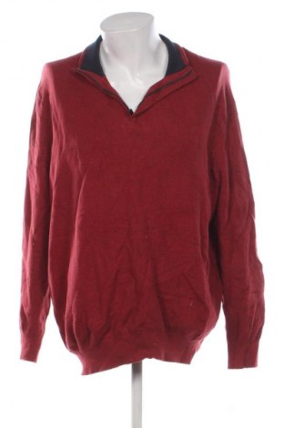 Herrenpullover C&A, Größe 4XL, Farbe Rot, Preis 11,99 €