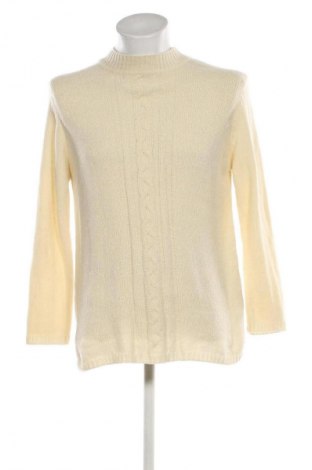 Herrenpullover Canda, Größe M, Farbe Ecru, Preis 14,99 €